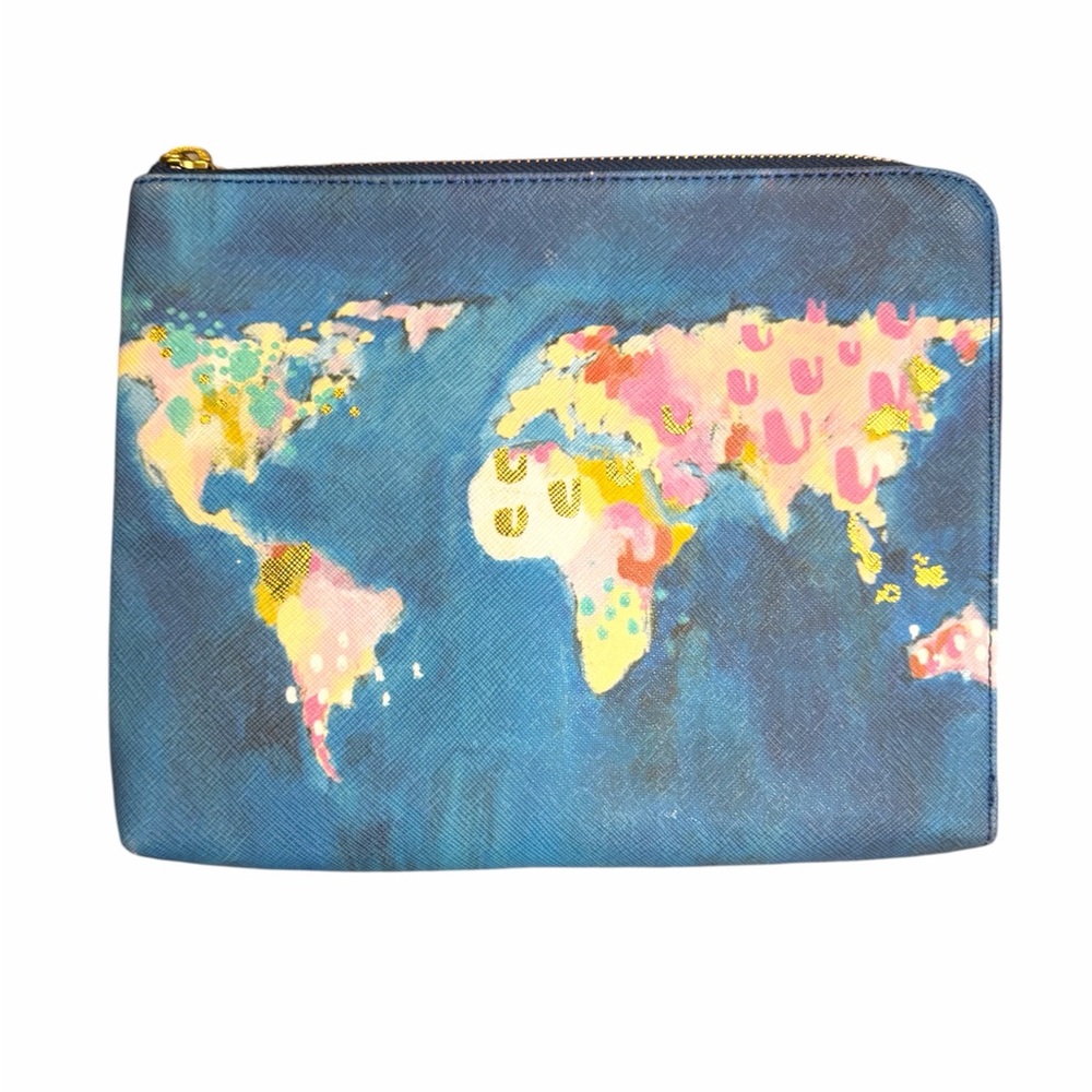 Nikki Cade Studios for Anthropologie World Print Commuter Purse 🌍